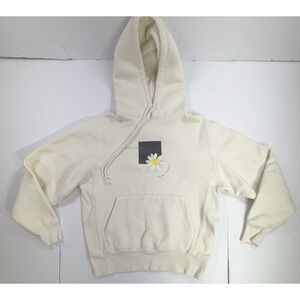 Porter Robinson Nurture Hoodie Small Cream Daisy Graphic Tour Merch
